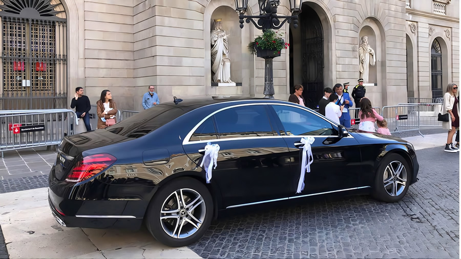 Servicio de transporte de lujo para bodas y celebraciones